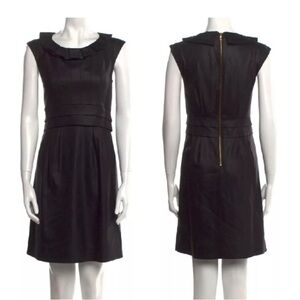 MARC by MARC JACOBS Dress Women 4 Virgin Wool A-Line Little Black Dress 311